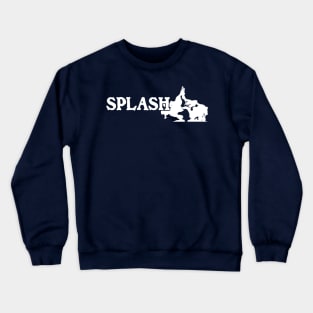 Splash Mountain White Crewneck Sweatshirt